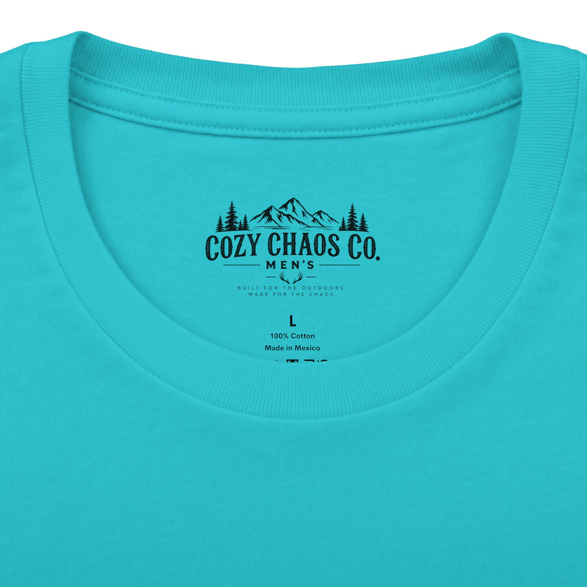 Cozy Chaos Co. Men’s Outdoors Tee – Built for the Outdoors, Made for the Chaos 🌲🏹