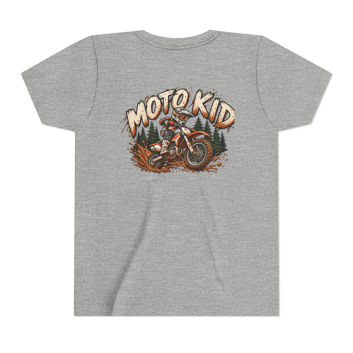Moto Kid Motocross Tee | Dirt Bike Racing Kids Shirt | Cozy Chaos Co. 🏁🏍️⚡