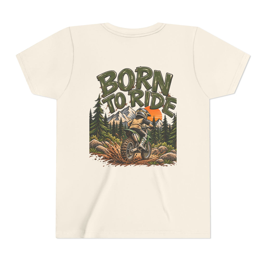 Born to Ride Kids Motocross Tee | Cozy Chaos Co.
