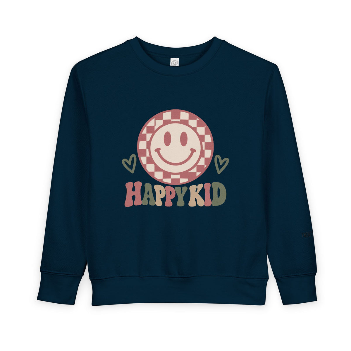 Happy Kid Toddler Sweatshirt | Cozy Chaos Co.