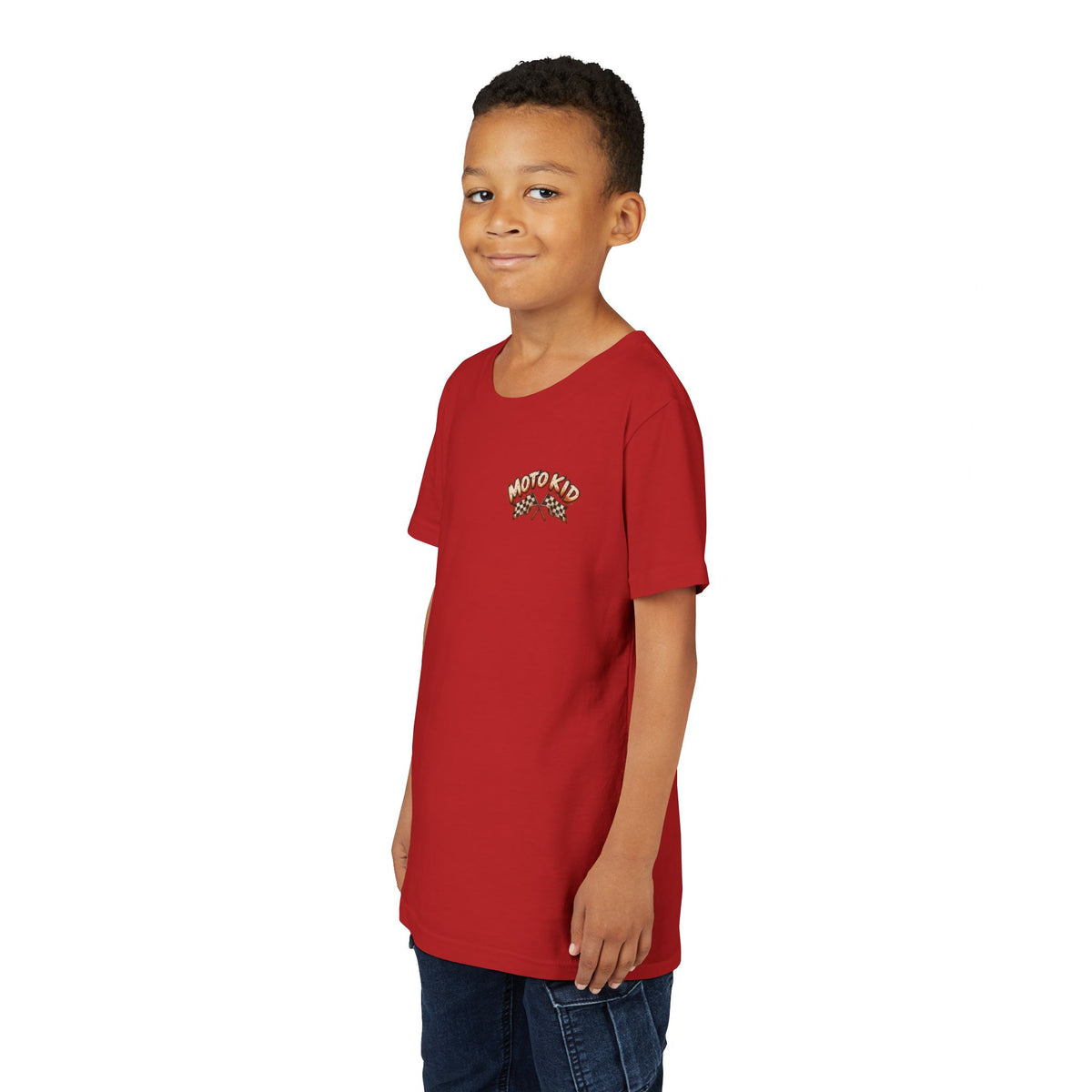 Moto Kid Motocross Tee | Dirt Bike Racing Kids Shirt | Cozy Chaos Co. 🏁🏍️⚡