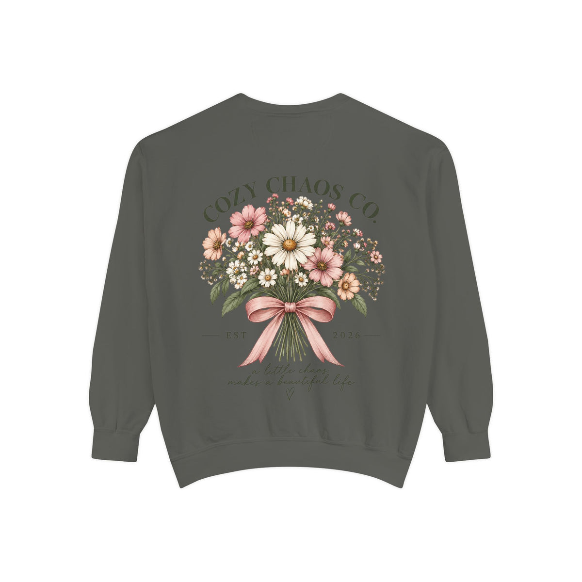 Cozy Chaos Co. Vintage Wildflower Sweatshirt 🤍