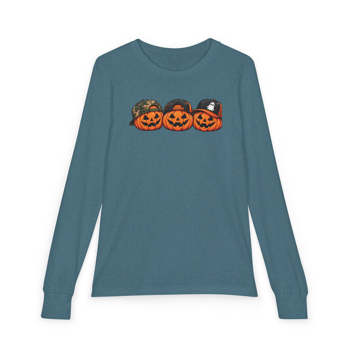 Cool Pumpkin Crew Kids Halloween Sweatshirt | Cozy Chaos Kid 🎃🧢👻
