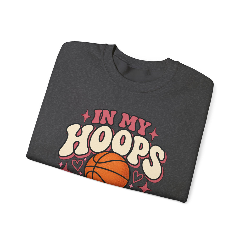 In My Hoops Era Retro Basketball Crewneck Sweatshirt 🏀💗