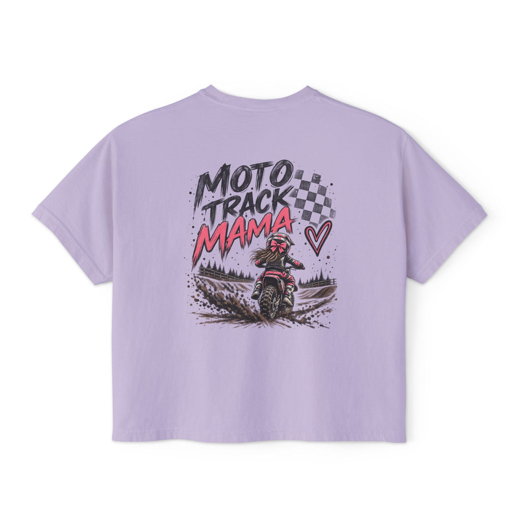 Moto Track Mama – Motocross Mom Graphic Tee 🏁💗