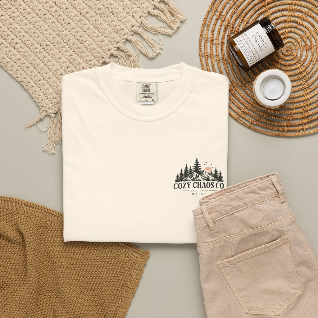 No Roads Needed – Maine Backcountry Adventure Tee | Cozy Chaos Co.