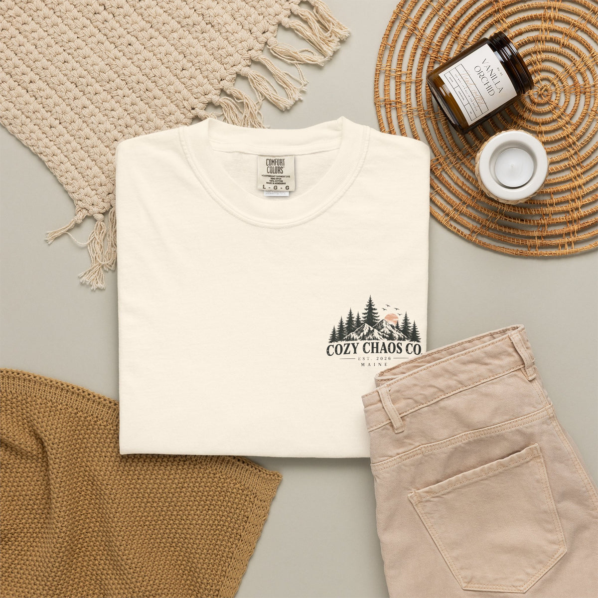 No Roads Needed – Maine Backcountry Adventure Tee | Cozy Chaos Co.