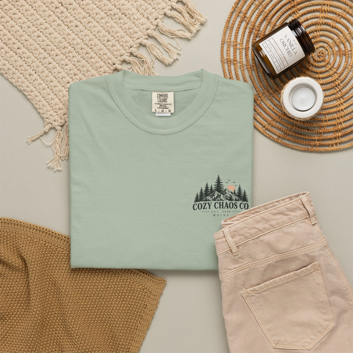 No Roads Needed – Maine Backcountry Adventure Tee | Cozy Chaos Co.