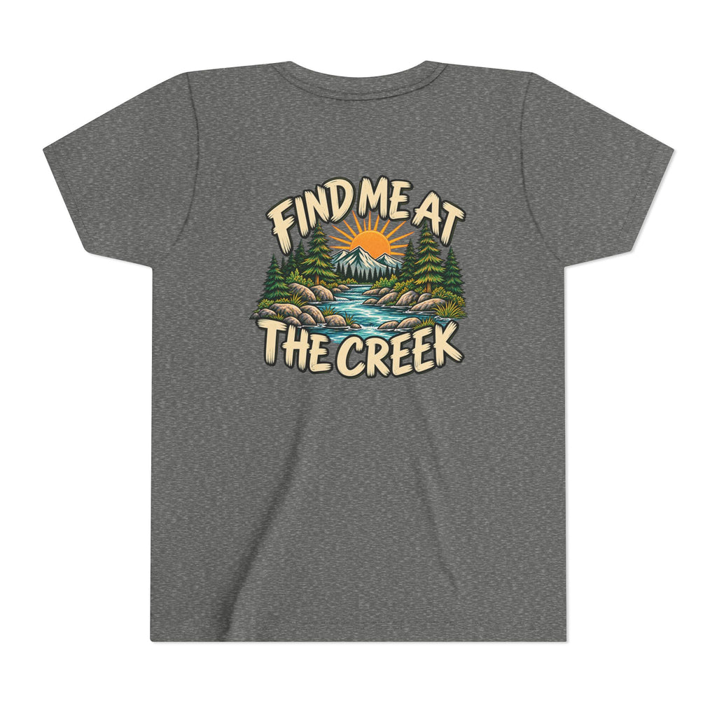 Find Me at the Creek Kids Tee | Cozy Chaos Co.