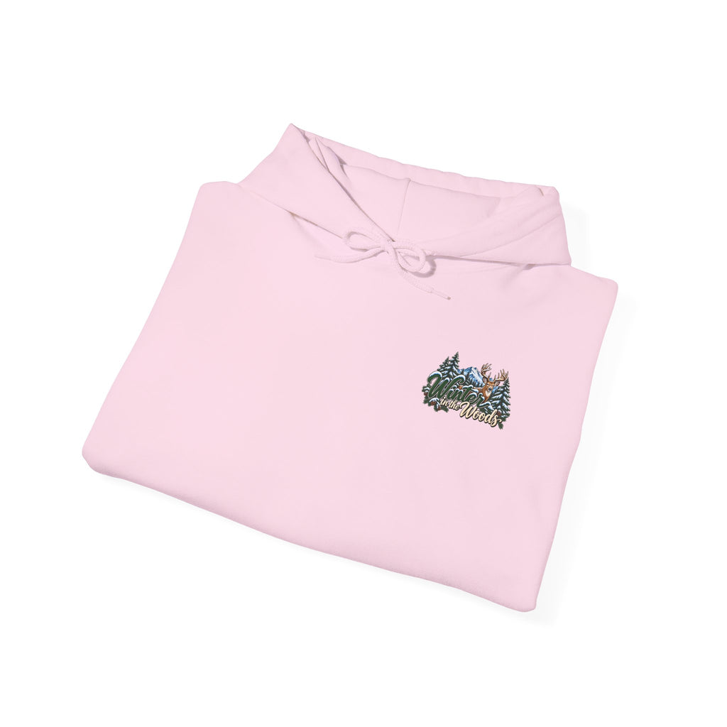Cozy Chaos Winter In The Woods Hoodie Sweatshirt
