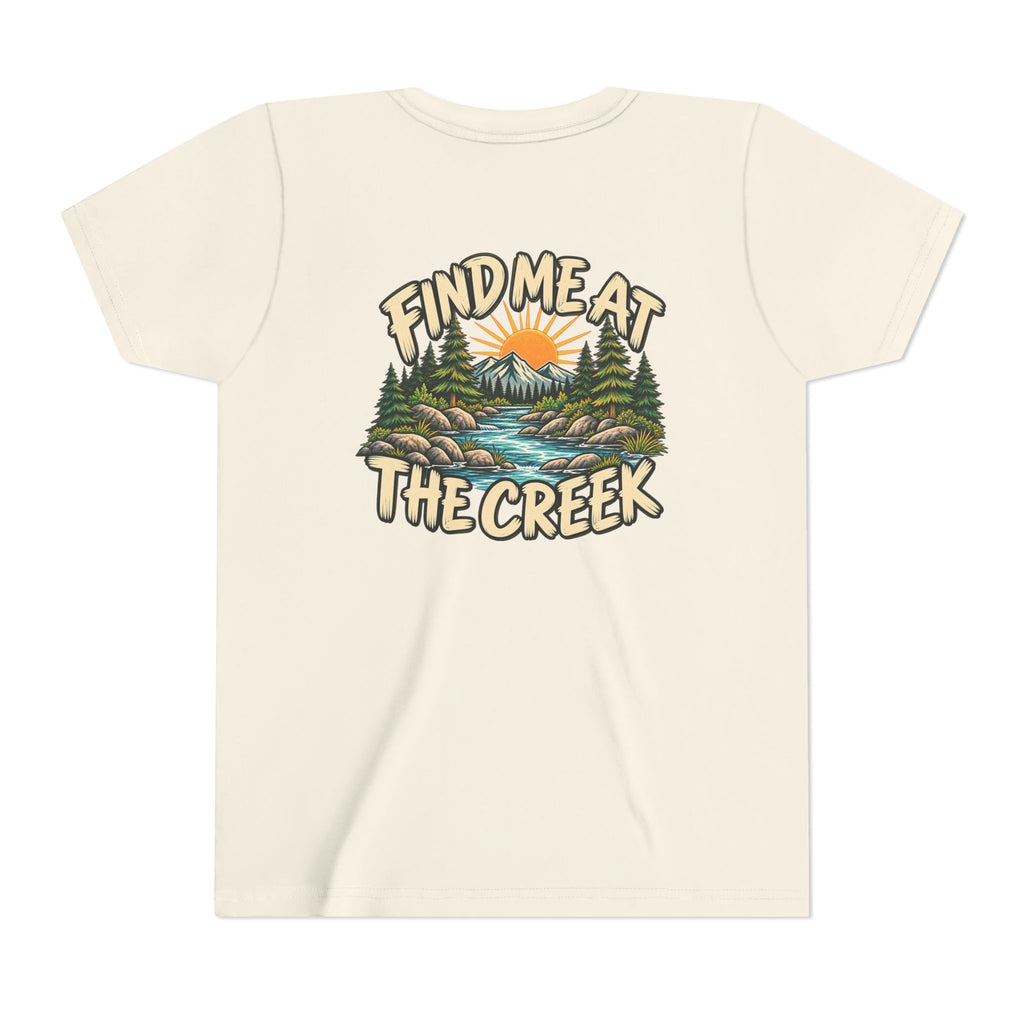 Find Me at the Creek Kids Tee | Cozy Chaos Co.
