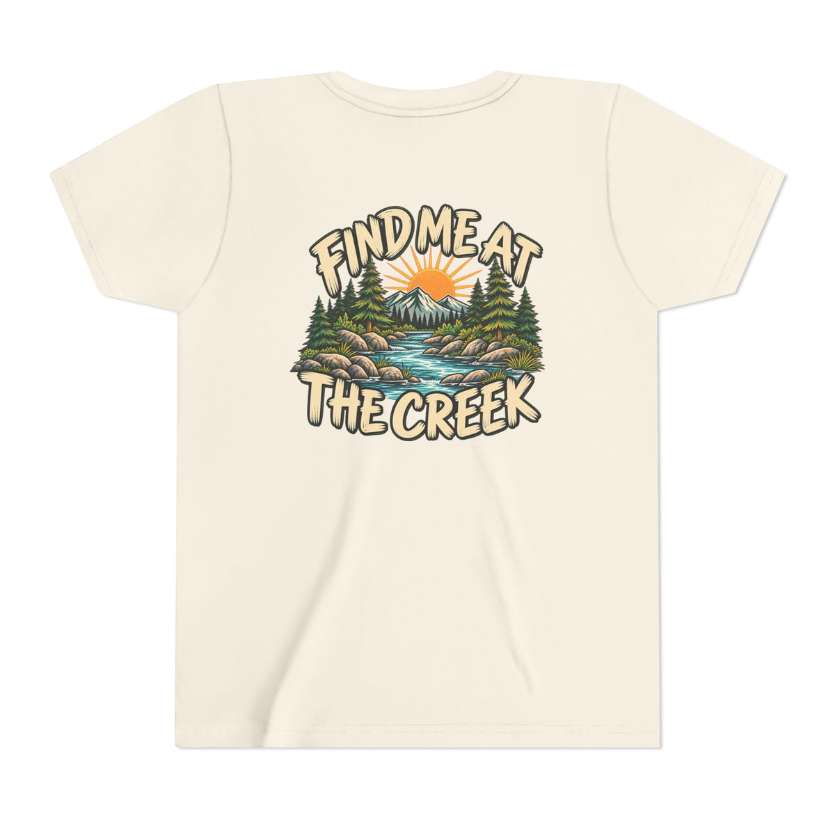 Find Me at the Creek Kids Tee | Cozy Chaos Co.