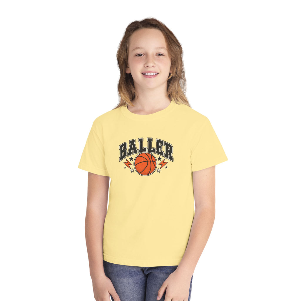Baller Varsity Basketball Youth T-Shirt 🏀