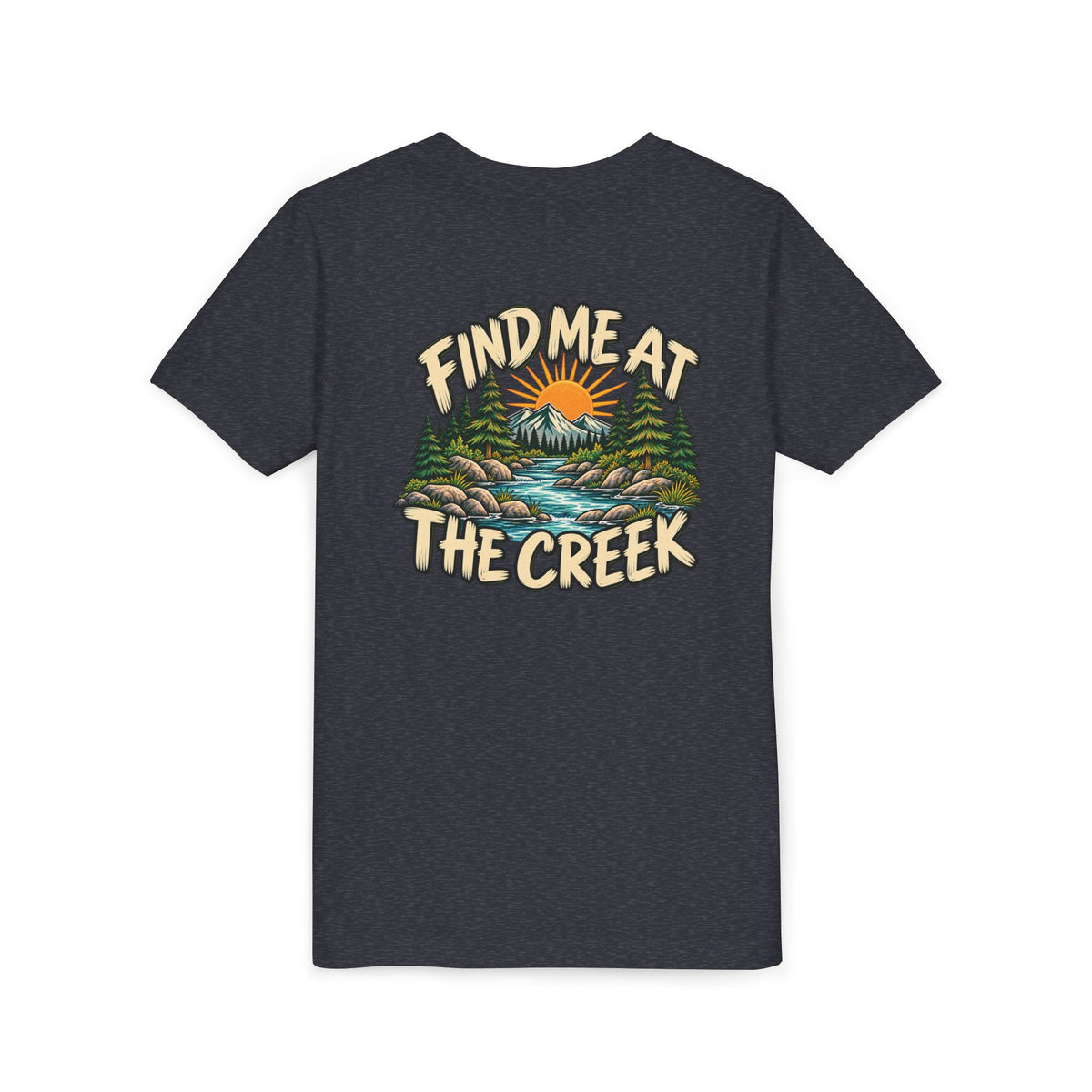 Find Me at the Creek Kids Tee | Cozy Chaos Co.