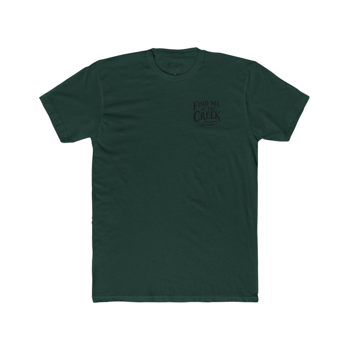 Find Me at the Creek – Men’s Fishing & Outdoors Tee | Cozy Chaos Co. 🎣🌲