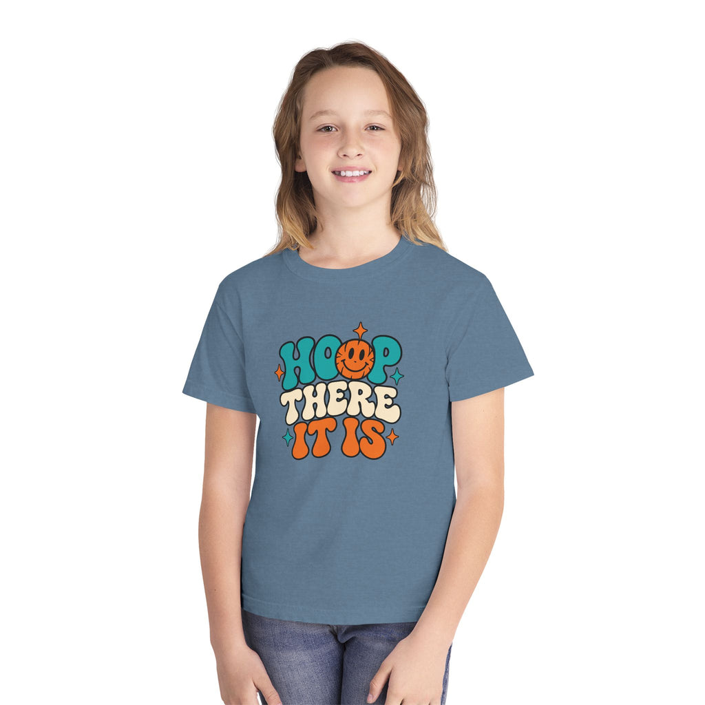 Hoop There It Is Kids’ Basketball T-Shirt 🏀