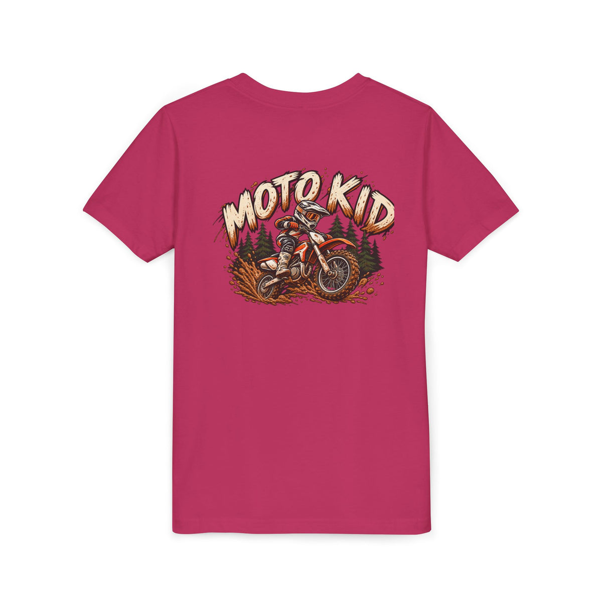 Moto Kid Motocross Tee | Dirt Bike Racing Kids Shirt | Cozy Chaos Co. 🏁🏍️⚡
