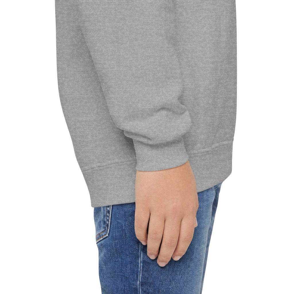 asketball Embroidery-Look Youth Crewneck Sweatshirt 🏀