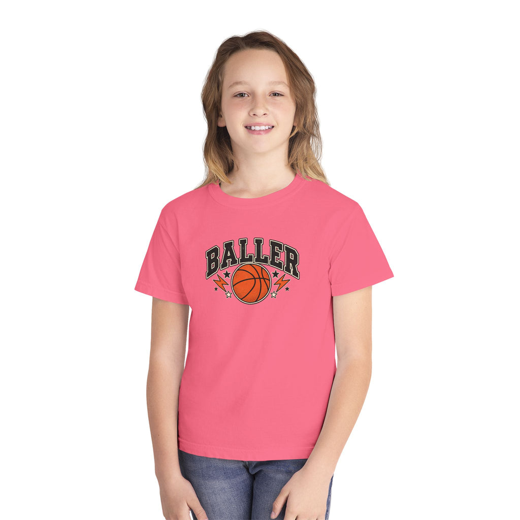 Baller Varsity Basketball Youth T-Shirt 🏀