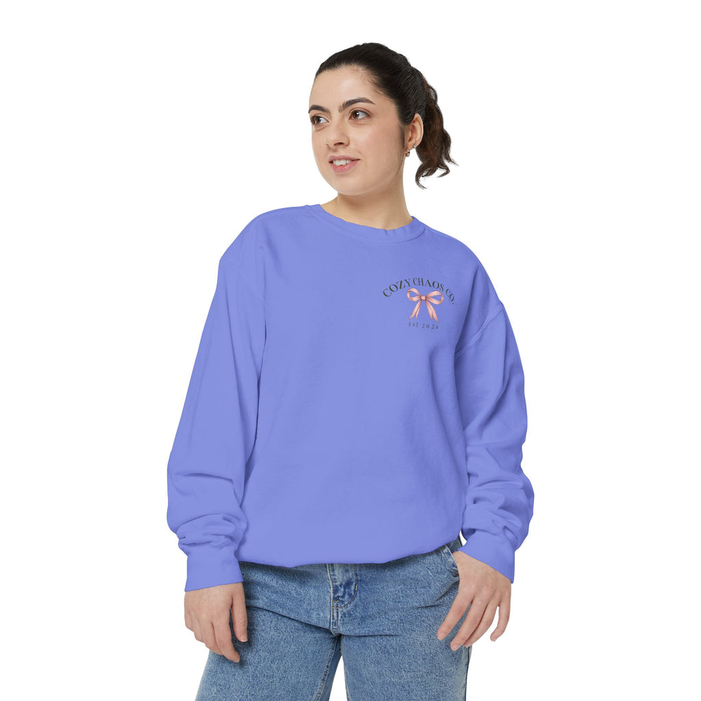 Cozy Chaos Co. Vintage Wildflower Sweatshirt 🤍