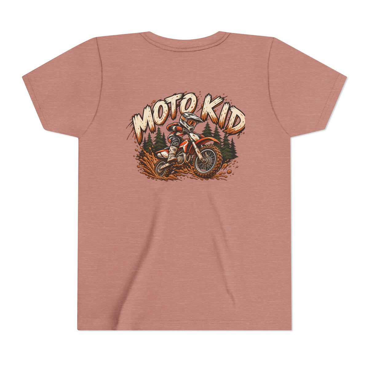 Moto Kid Motocross Tee | Dirt Bike Racing Kids Shirt | Cozy Chaos Co. 🏁🏍️⚡
