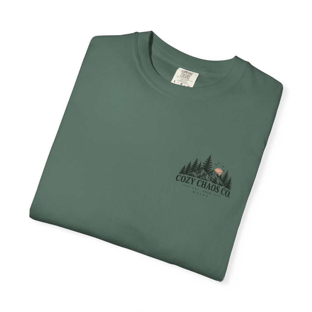 No Roads Needed – Maine Backcountry Adventure Tee | Cozy Chaos Co.