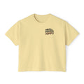 Moto Track Mama – Motocross Mom Graphic CropTee 🏁🤎