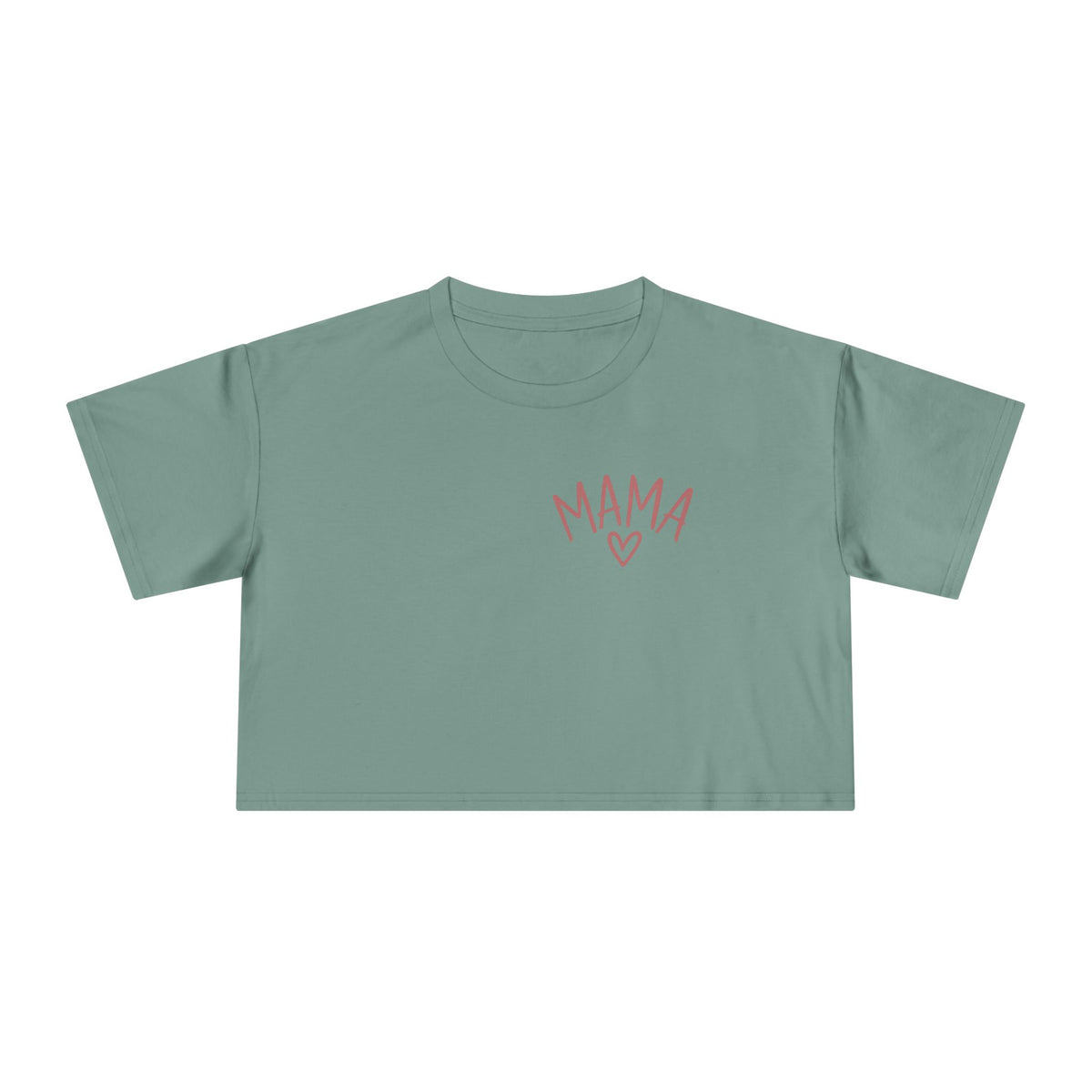Women's Raising Babies & Building Dreams Crop Tee
