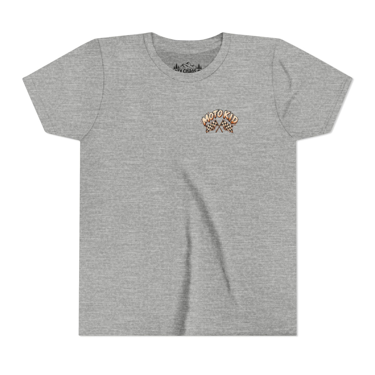 Moto Kid Motocross Tee | Dirt Bike Racing Kids Shirt | Cozy Chaos Co. 🏁🏍️⚡