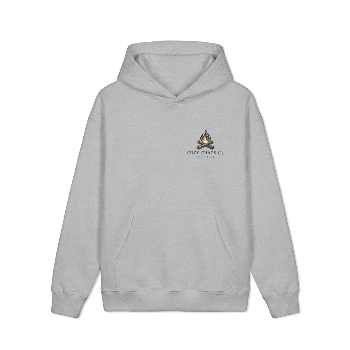 Campfires & Cold Mornings Maine Living Hoodie | Cozy Chaos Co. 🌲🔥