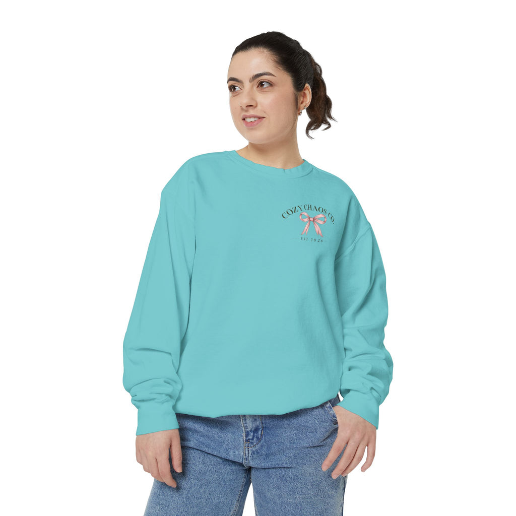 Cozy Chaos Co. Vintage Wildflower Sweatshirt 🤍