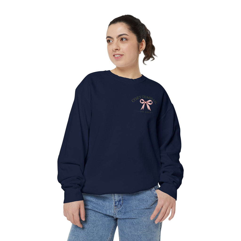 Cozy Chaos Co. Vintage Wildflower Sweatshirt 🤍