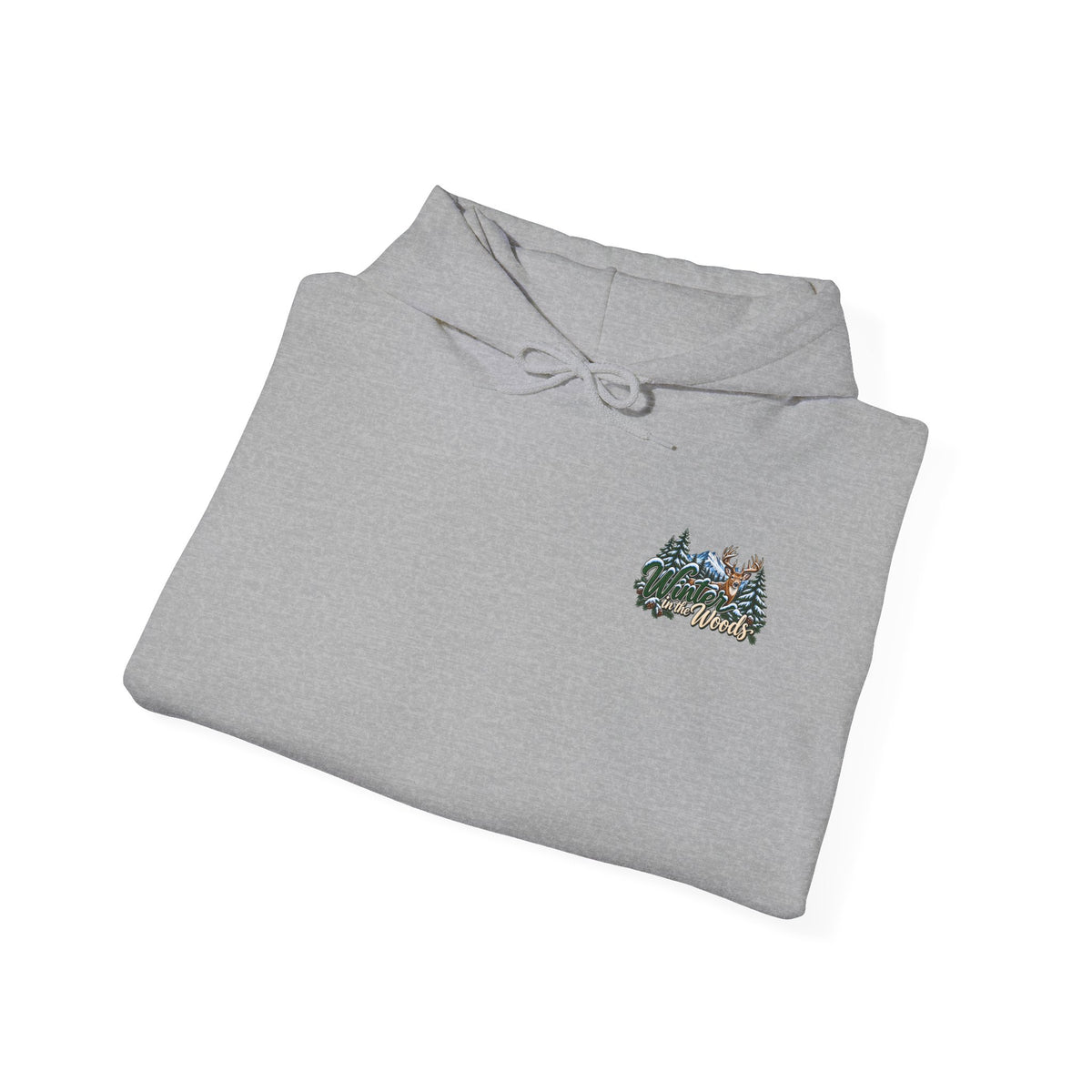 Cozy Chaos Winter In The Woods Hoodie Sweatshirt