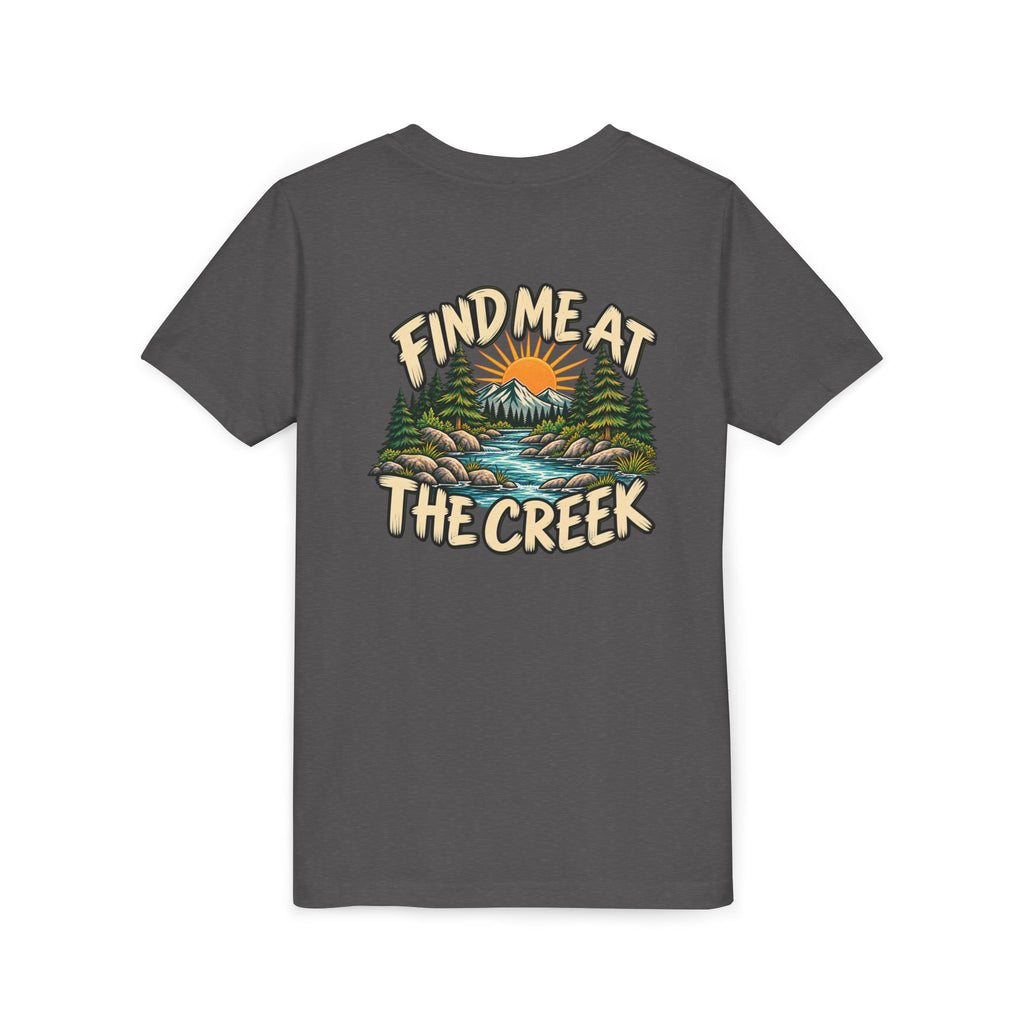 Find Me at the Creek Kids Tee | Cozy Chaos Co.