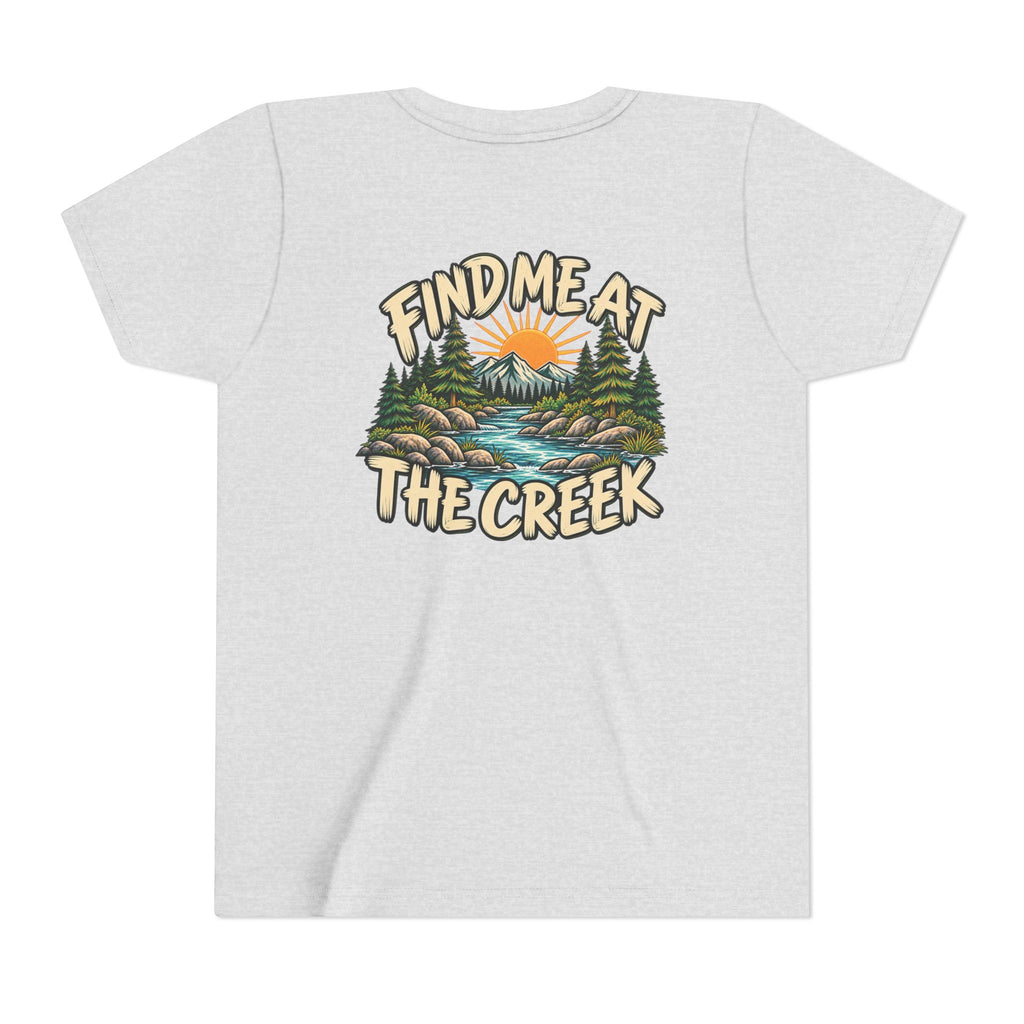 Find Me at the Creek Kids Tee | Cozy Chaos Co.