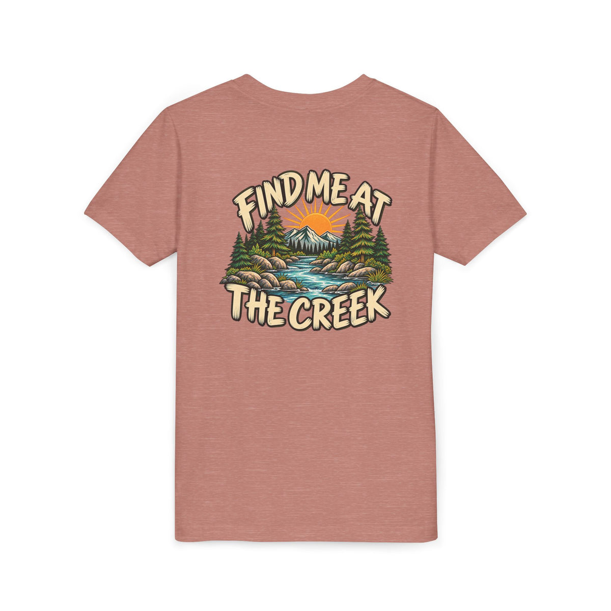 Find Me at the Creek Kids Tee | Cozy Chaos Co.