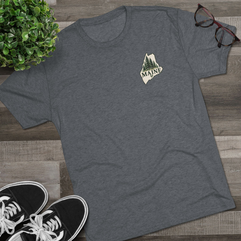 Find Me at the Creek – Maine Outdoors Graphic Tee 🌲