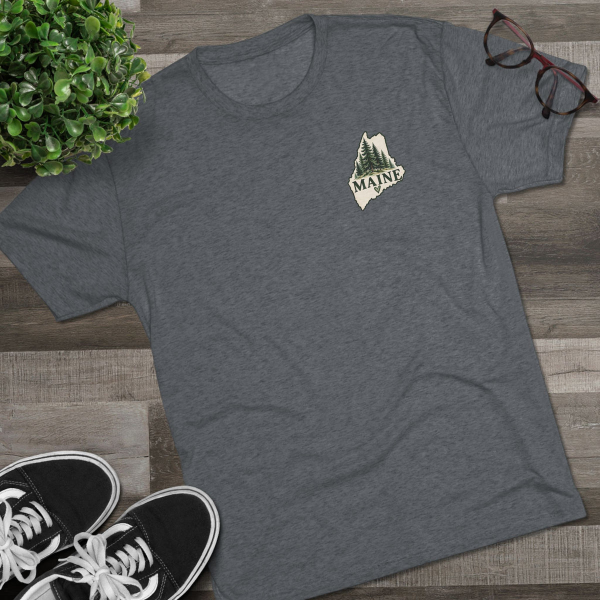 Find Me at the Creek – Maine Outdoors Graphic Tee 🌲
