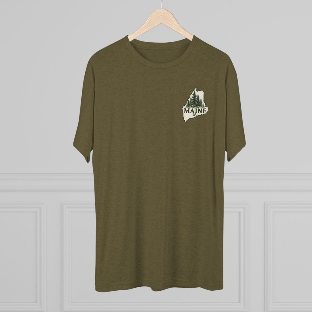 Find Me at the Creek – Maine Outdoors Graphic Tee 🌲