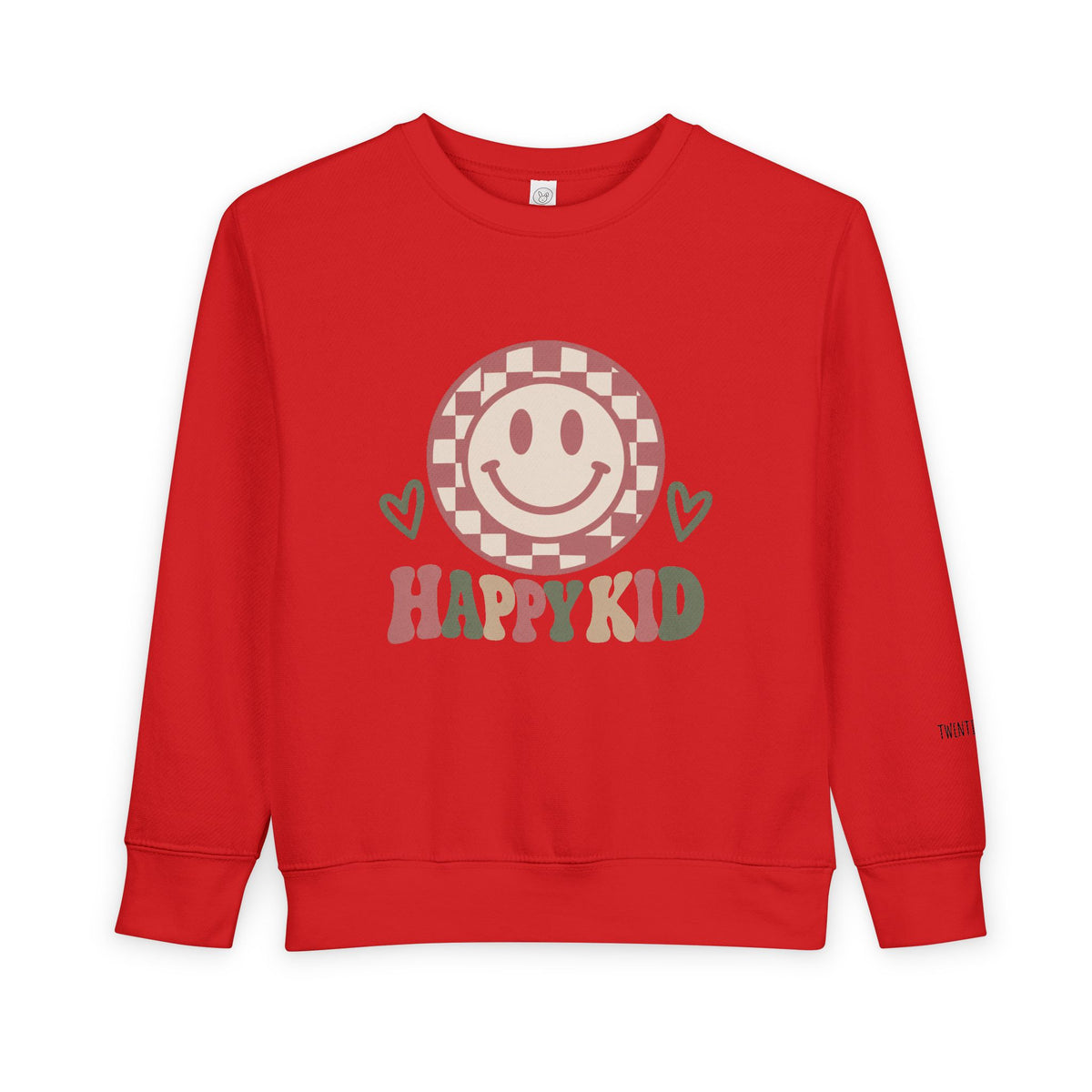 Happy Kid Toddler Sweatshirt | Cozy Chaos Co.