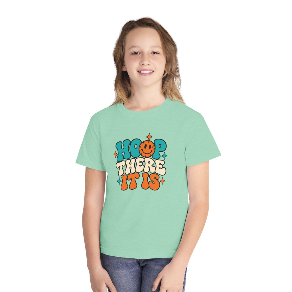 Hoop There It Is Kids’ Basketball T-Shirt 🏀