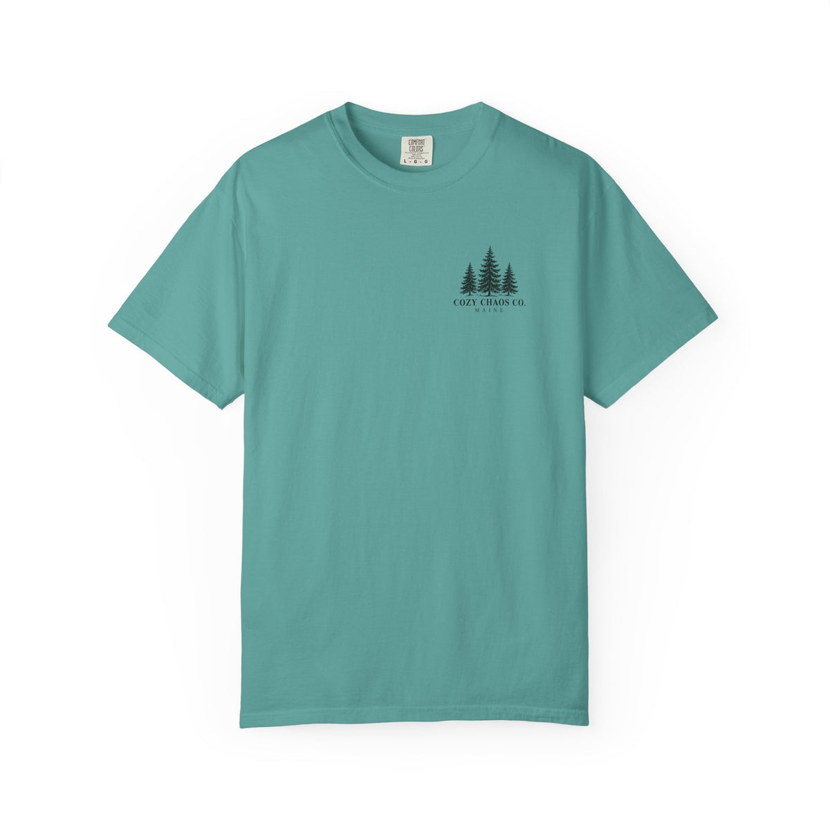 Maine Woods & Backroads Outdoor Tee | Cozy Chaos Co. 🌲