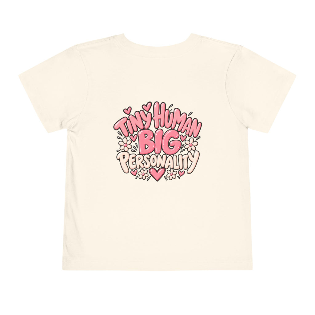 Tiny Human, Big Personality Kids Tee | Cozy Chaos Co. 💕🌼