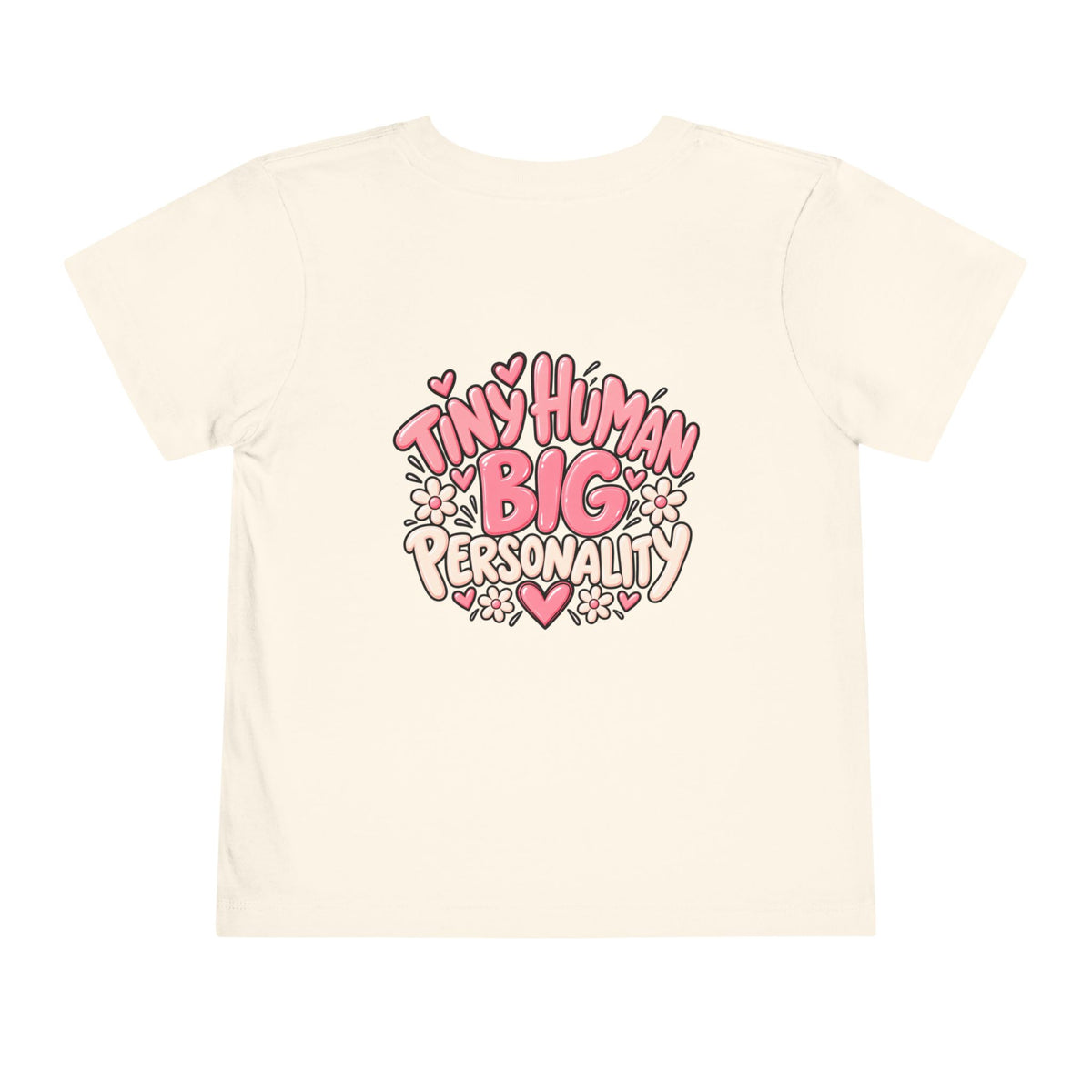 Tiny Human, Big Personality Kids Tee | Cozy Chaos Co. 💕🌼