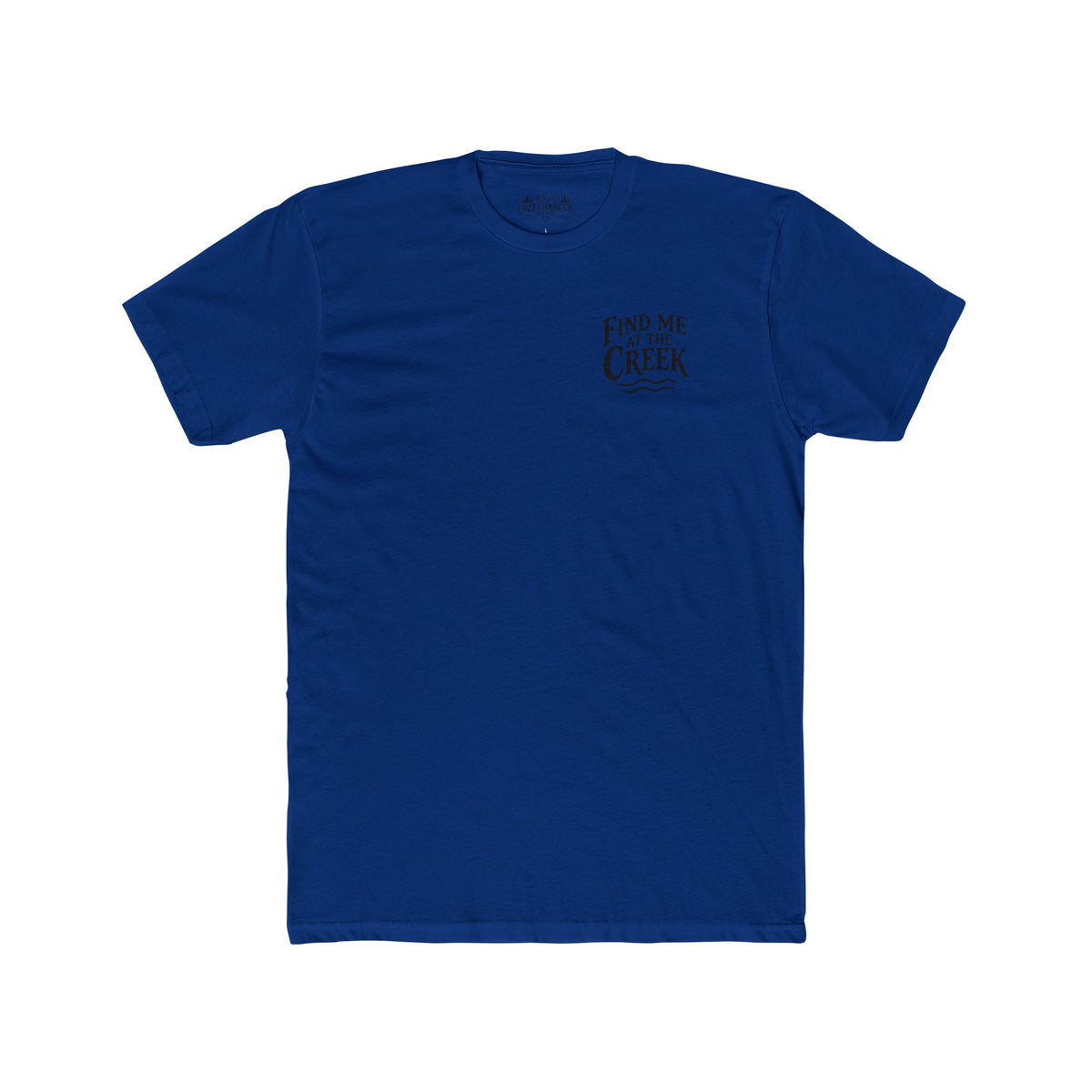 Find Me at the Creek – Men’s Fishing & Outdoors Tee | Cozy Chaos Co. 🎣🌲