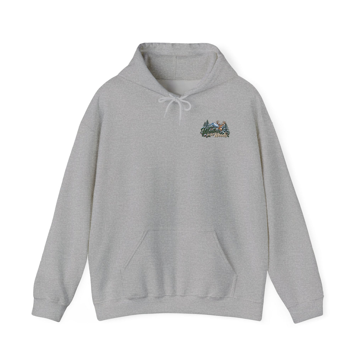 Cozy Chaos Winter In The Woods Hoodie Sweatshirt