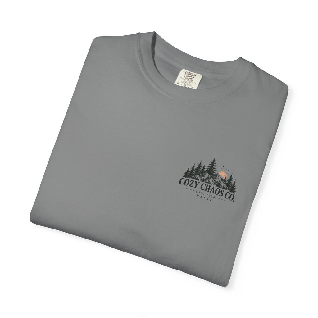 No Roads Needed – Maine Backcountry Adventure Tee | Cozy Chaos Co.