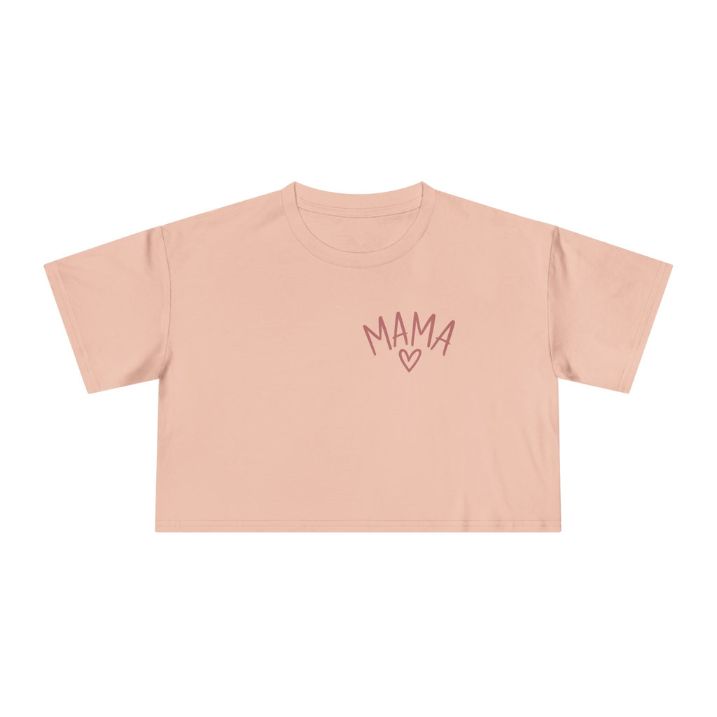 Women's Raising Babies & Building Dreams Crop Tee