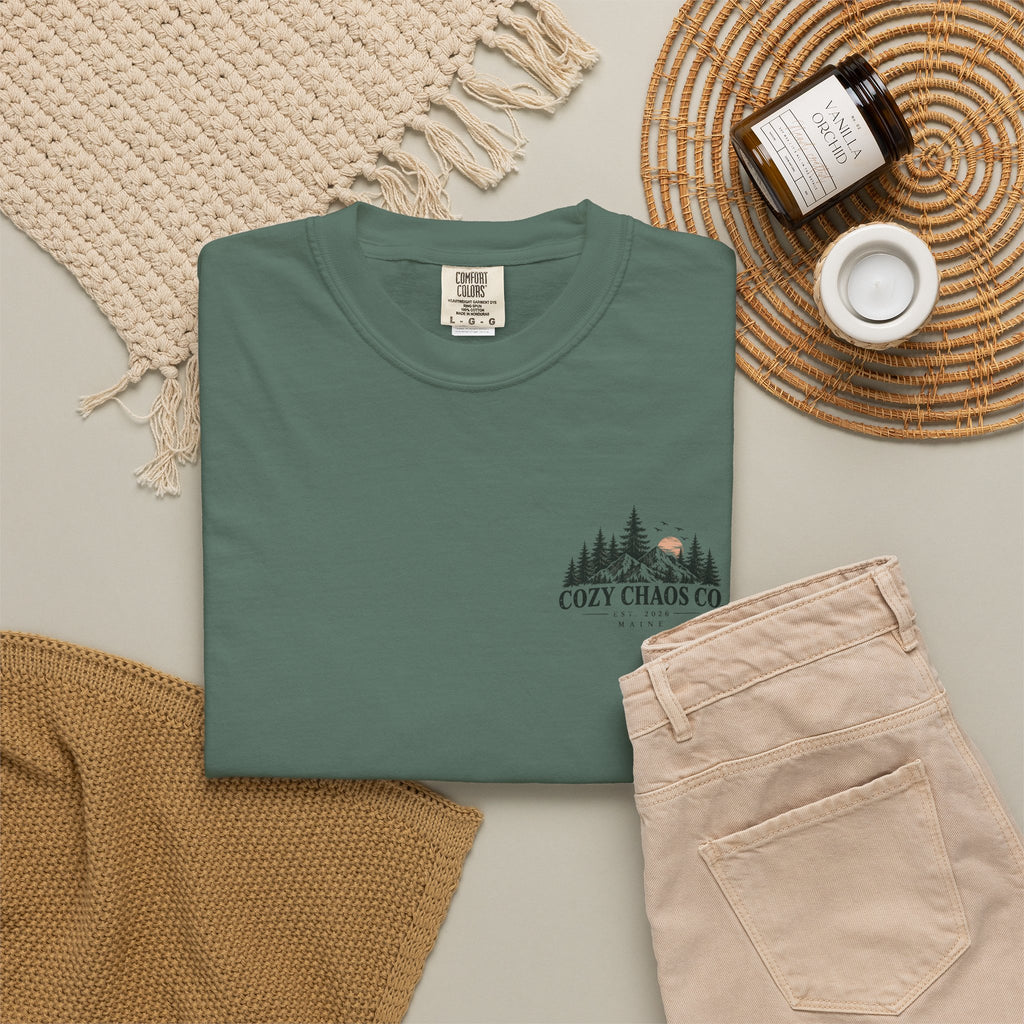 No Roads Needed – Maine Backcountry Adventure Tee | Cozy Chaos Co.