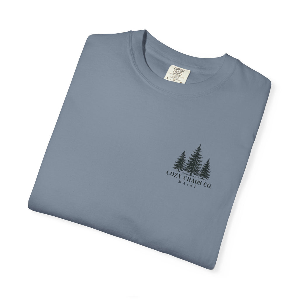 Maine Woods & Backroads Outdoor Tee | Cozy Chaos Co. 🌲